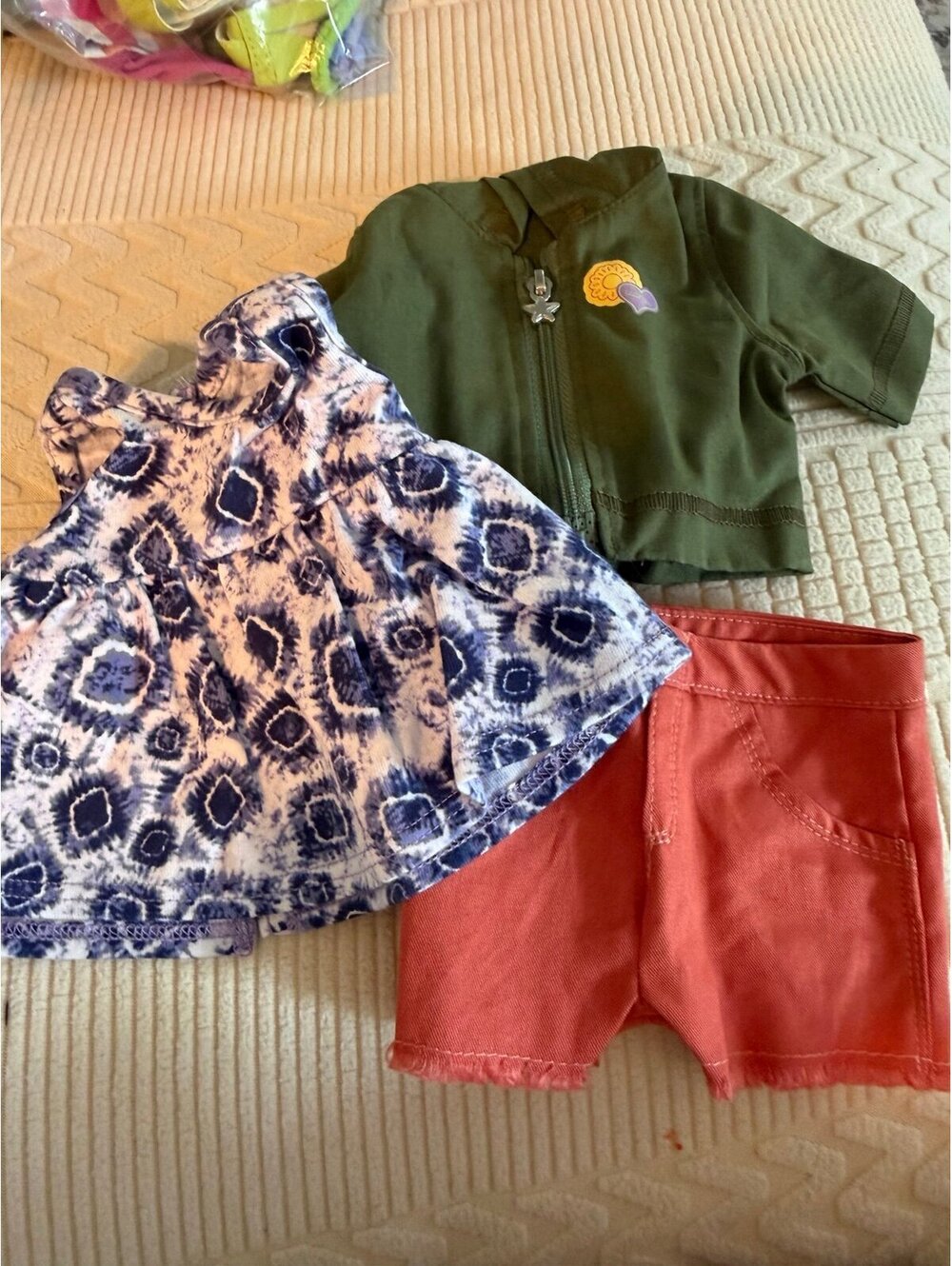 American Girl Explore the Outdoors Outfit Hiking Jacket/Shorts/blouse A128